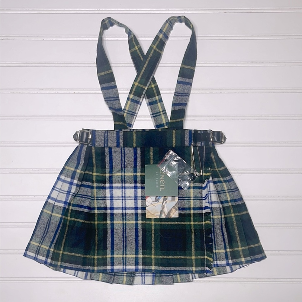 O’NEIL of DUBLIN NWT Wool Gordon Plaid Traditional Irish Kilt